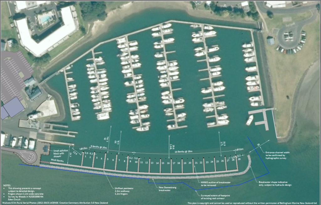 New Berths - Whitianga Marina